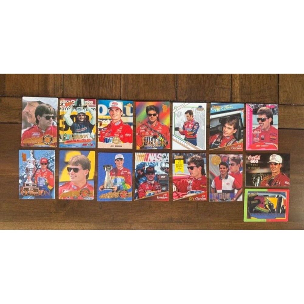 15 card Lot Jeff Gordon NASCAR